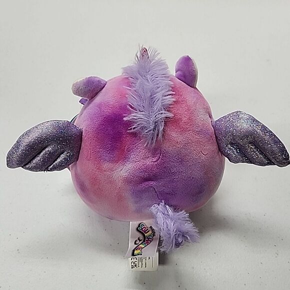 Squishmallow Willow Tie Dye 5" Pegasus NWT - Picture 11 of 11